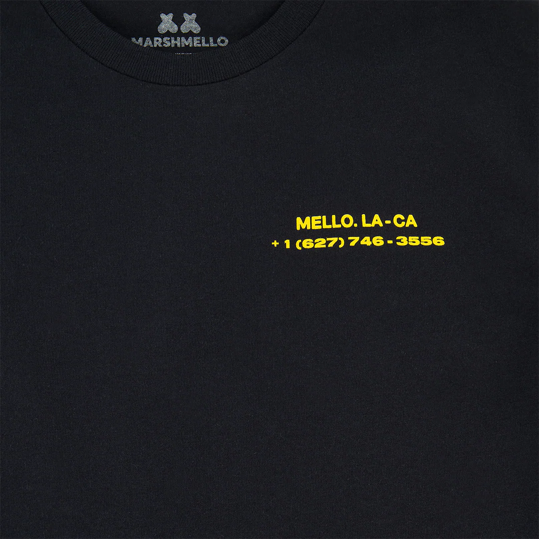 Call Now T-Shirt — Black - Image 3