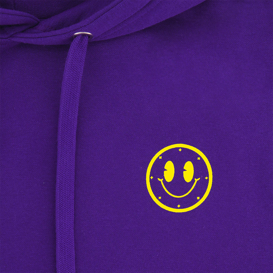 Joytime Collective Stacked Logo Hoodie — Purple - Image 3