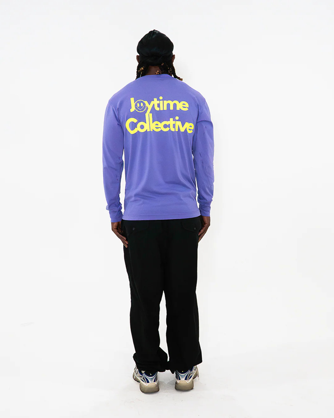 Joytime Collective Stacked Logo L/S Shirt — Purple - Image 6