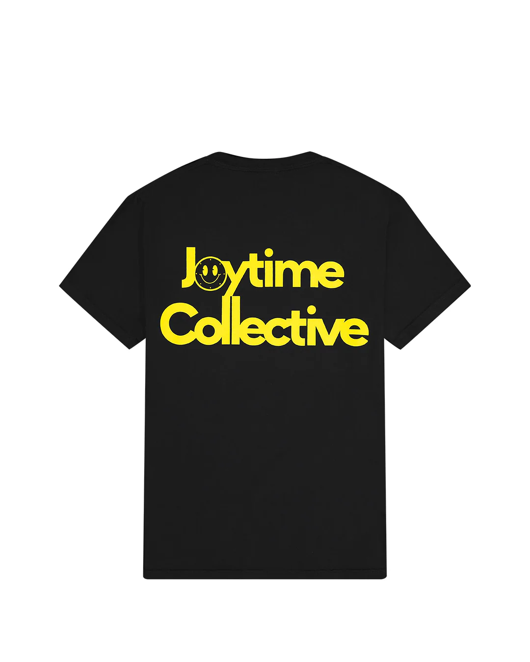 Joytime Collective Stacked Logo T-Shirt — Black - Image 2