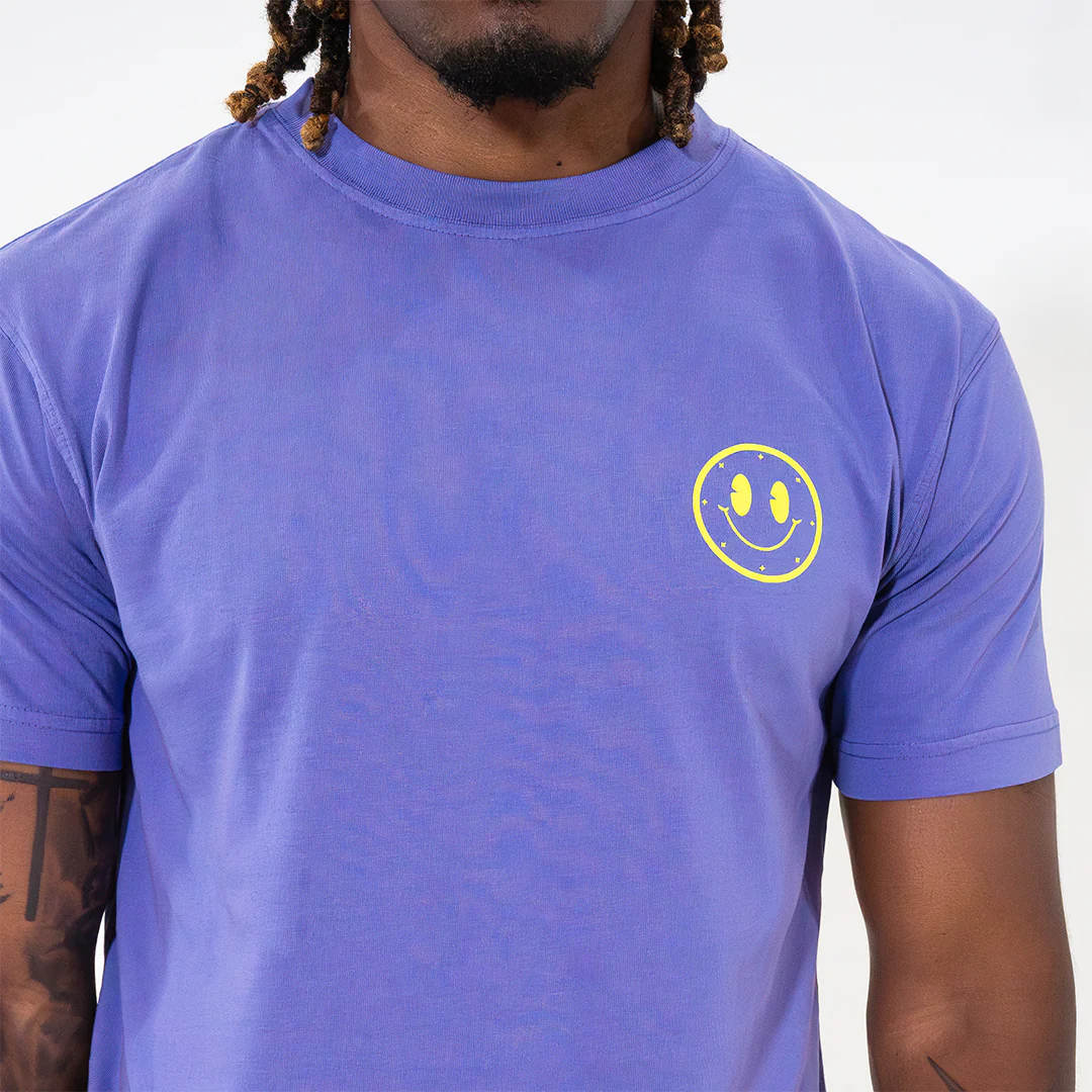 Joytime Collective Stacked Logo T-Shirt — Purple - Image 8
