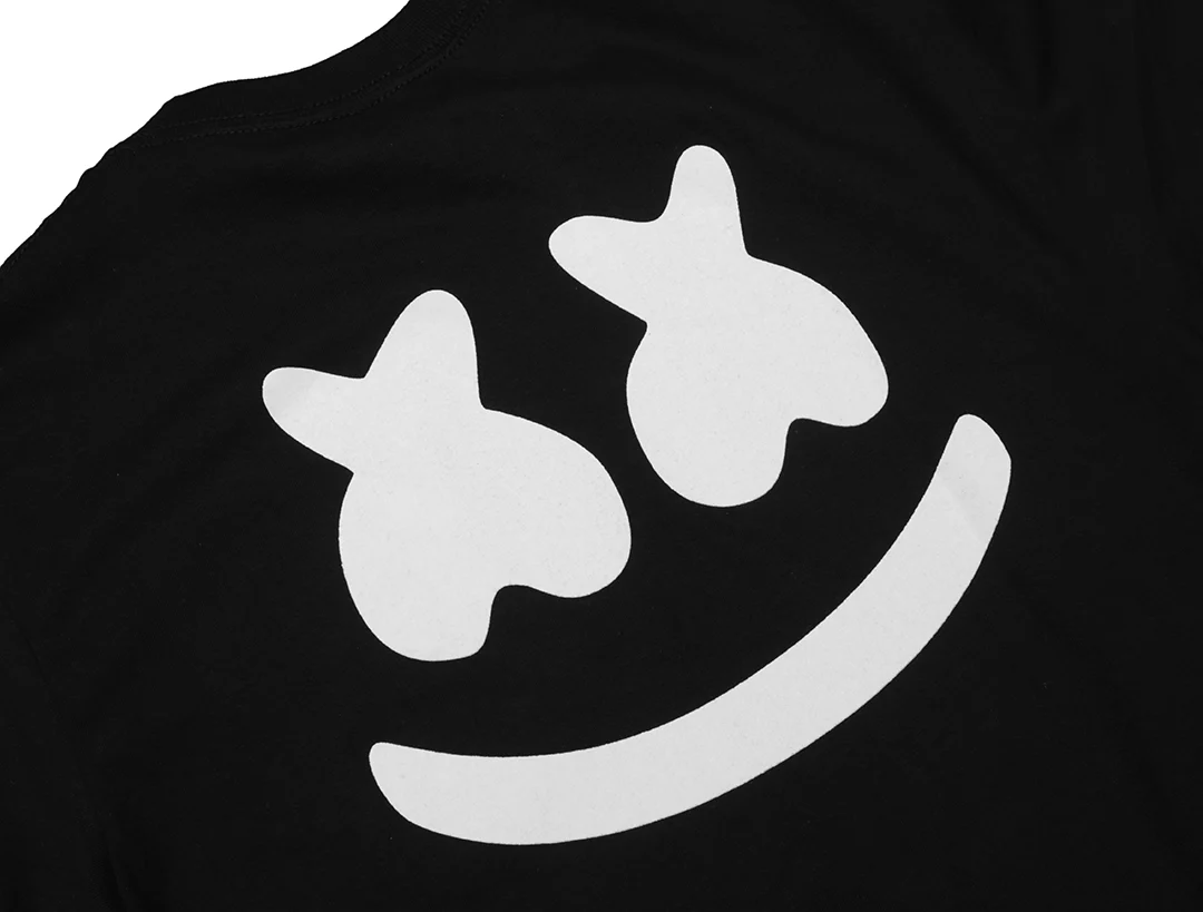 Smile Crest L/S Shirt — Black - Image 3
