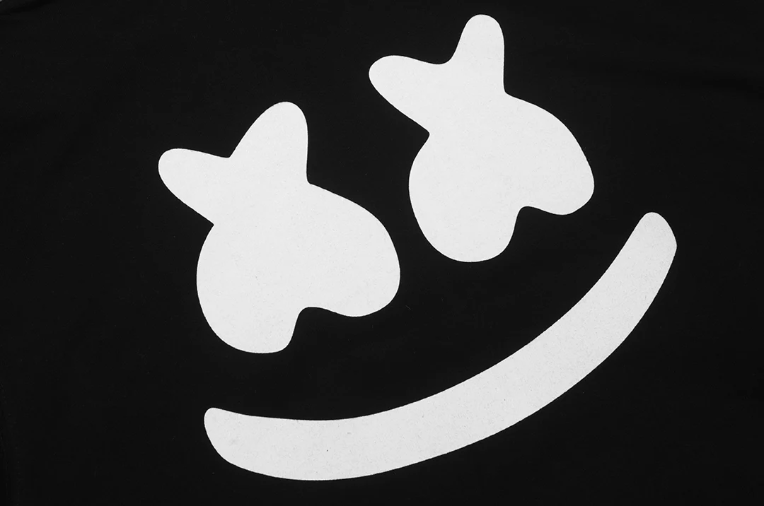 Smile Hoodie — Black - Image 4