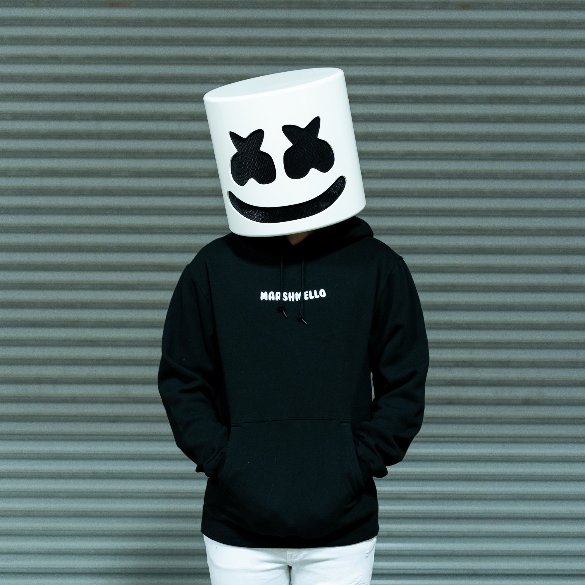 Smile Hoodie — Black - Image 5