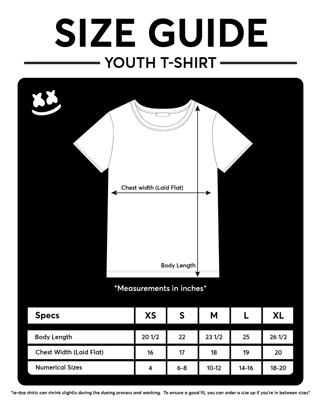 Smile T-Shirt (Youth) — Black - Image 4